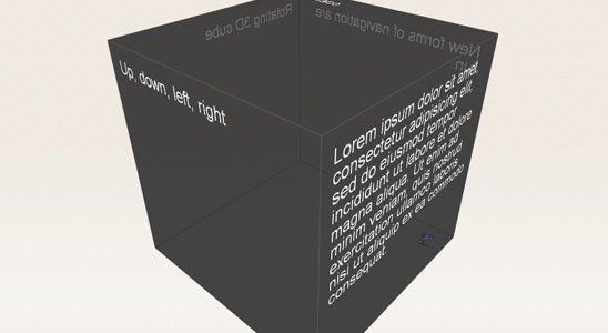 CSS 3D Cube
