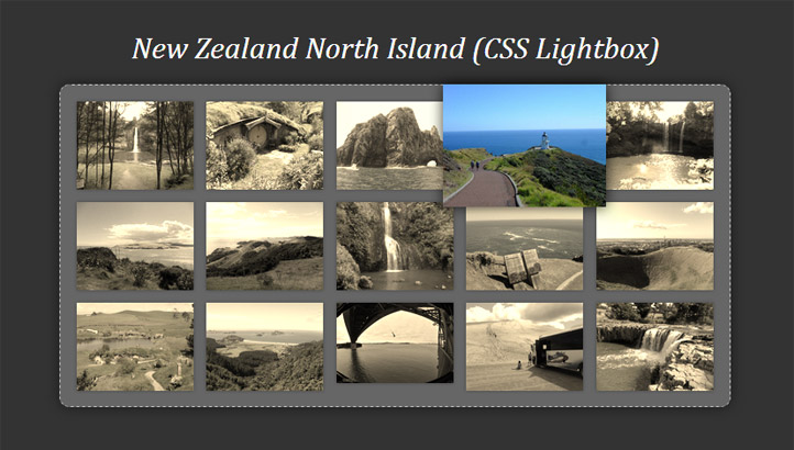 CSS Lightbox